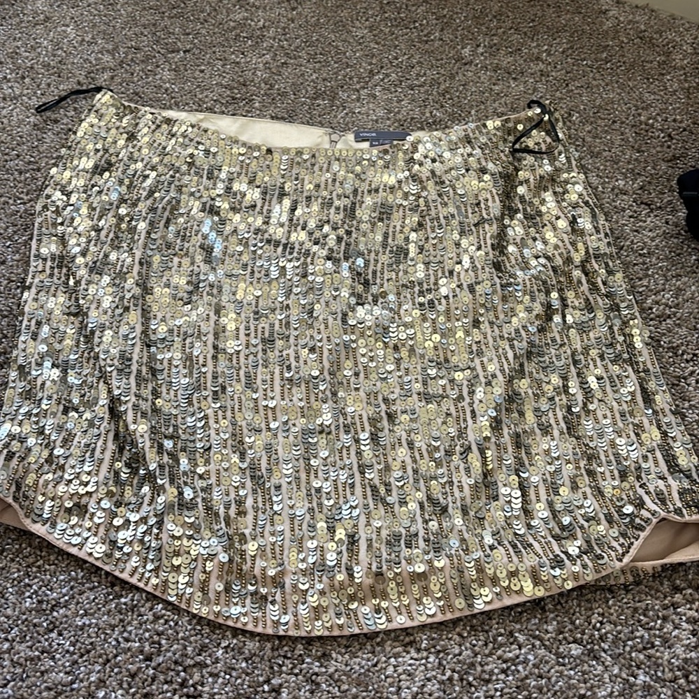 Vince sequined skirt